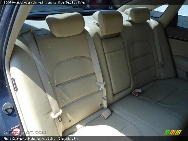 Venetian Blue Metallic / Beige 2006 Hyundai Azera Limited