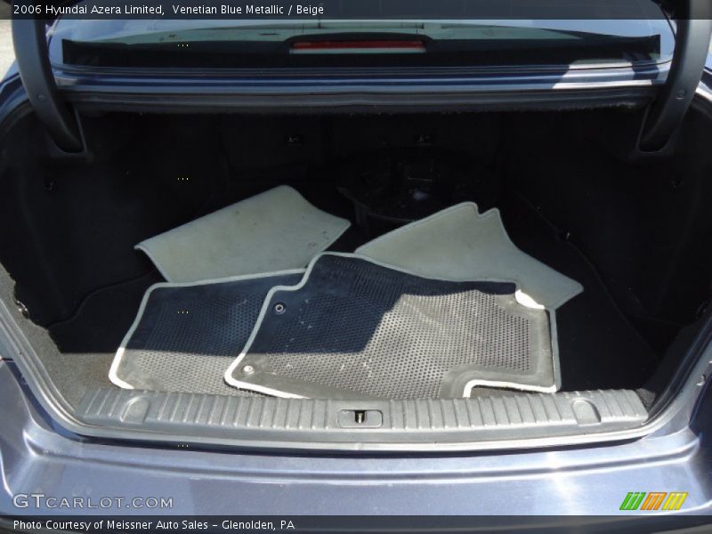 Venetian Blue Metallic / Beige 2006 Hyundai Azera Limited