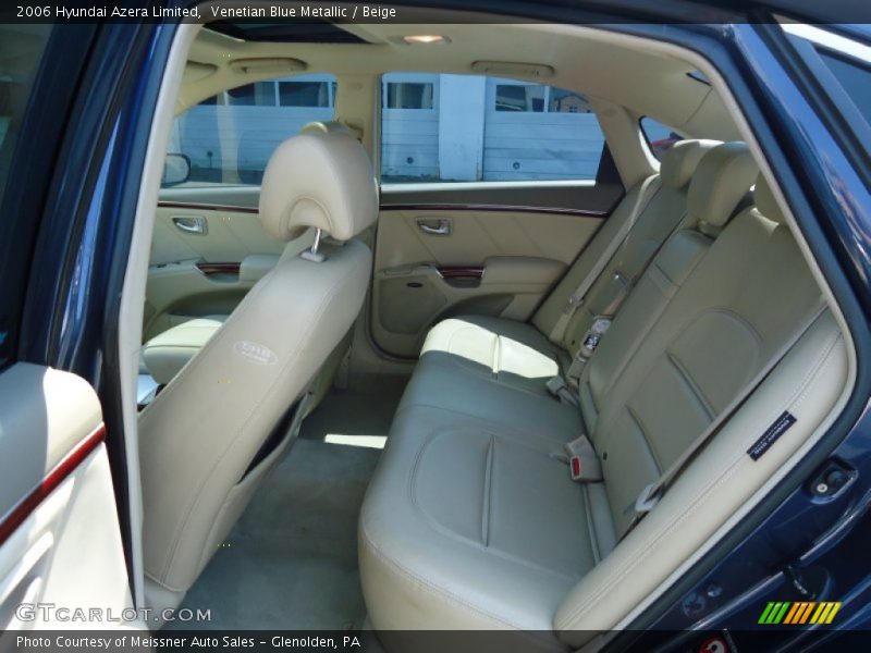 Venetian Blue Metallic / Beige 2006 Hyundai Azera Limited