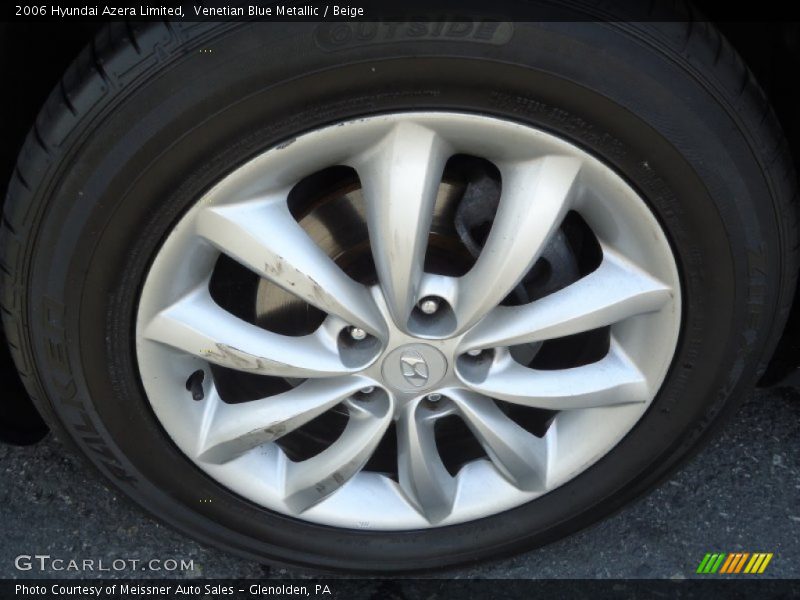 Venetian Blue Metallic / Beige 2006 Hyundai Azera Limited