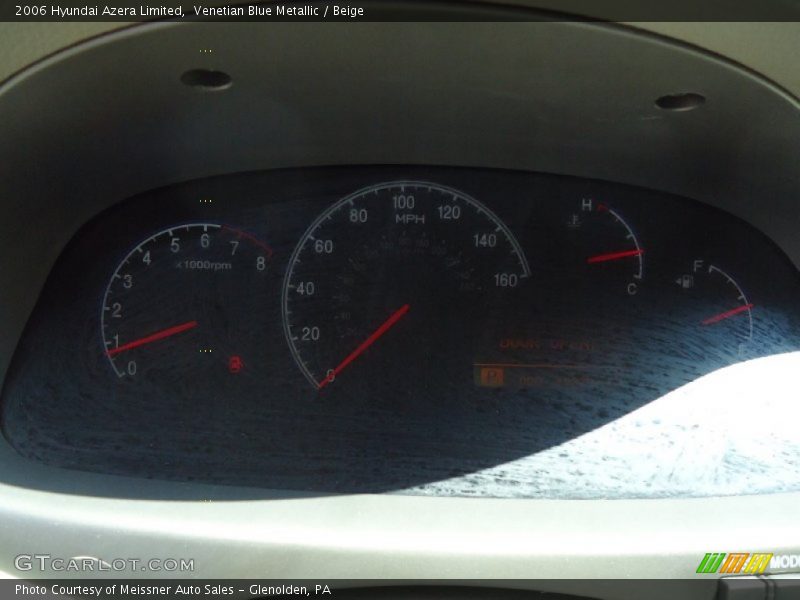Venetian Blue Metallic / Beige 2006 Hyundai Azera Limited