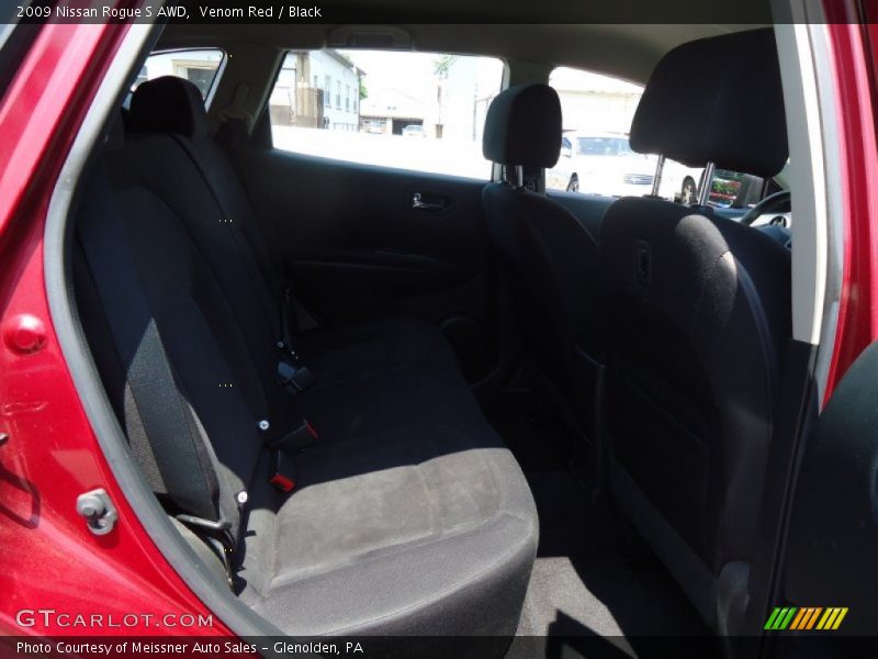 Venom Red / Black 2009 Nissan Rogue S AWD