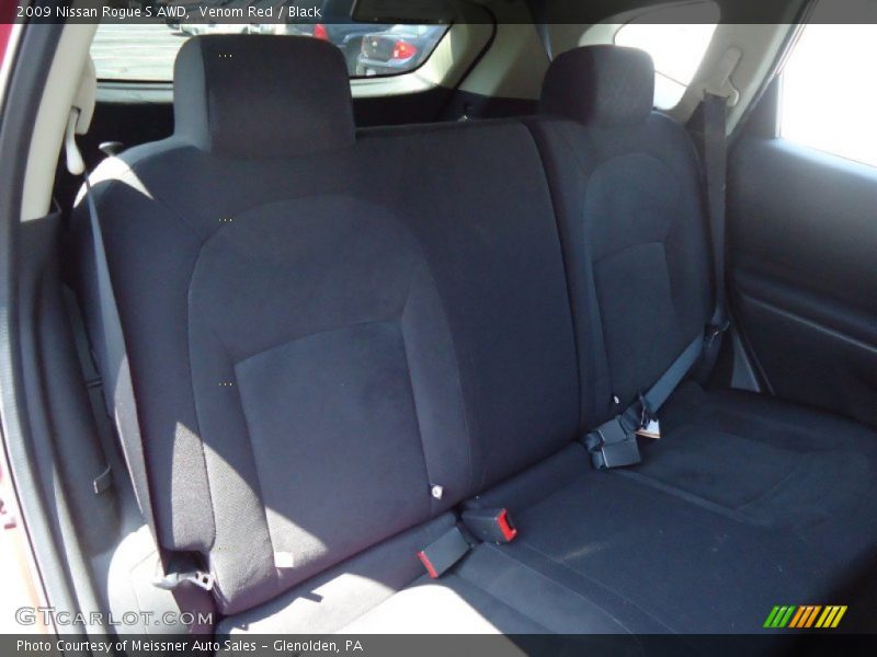 Venom Red / Black 2009 Nissan Rogue S AWD