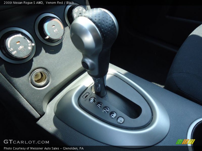Venom Red / Black 2009 Nissan Rogue S AWD