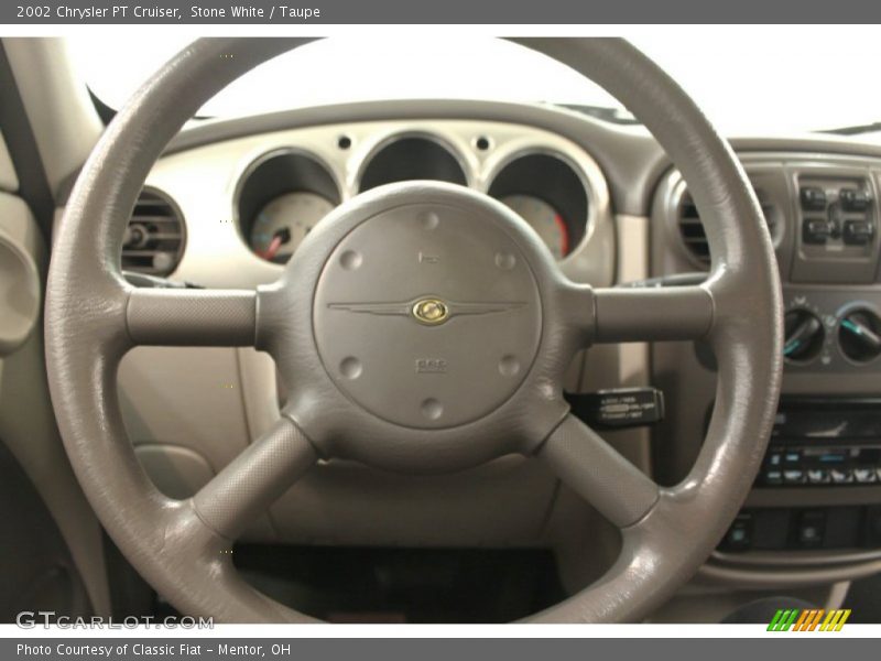 Stone White / Taupe 2002 Chrysler PT Cruiser