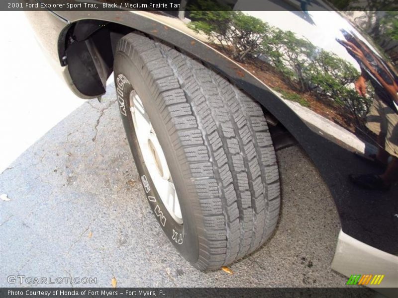 Black / Medium Prairie Tan 2001 Ford Explorer Sport Trac
