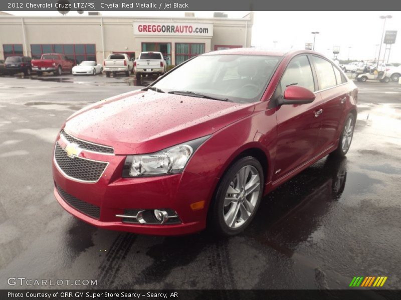 Crystal Red Metallic / Jet Black 2012 Chevrolet Cruze LTZ/RS