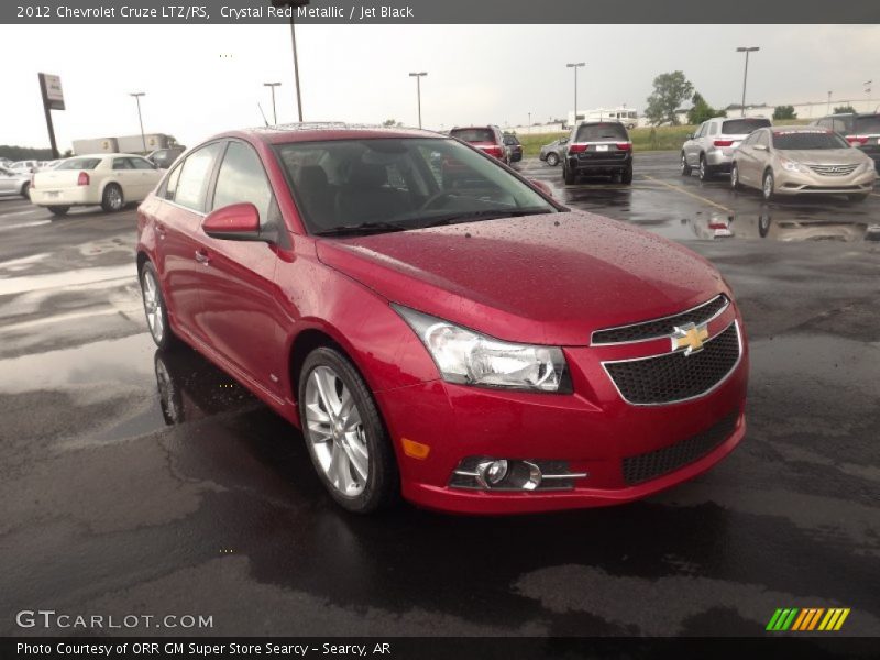 Crystal Red Metallic / Jet Black 2012 Chevrolet Cruze LTZ/RS