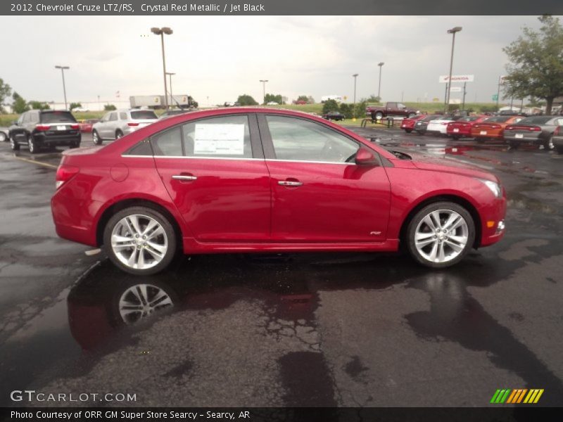 Crystal Red Metallic / Jet Black 2012 Chevrolet Cruze LTZ/RS
