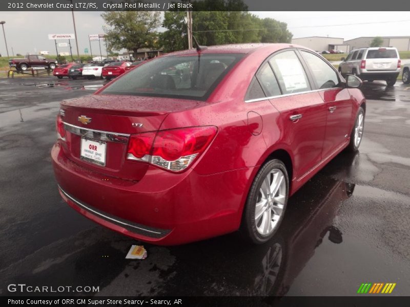 Crystal Red Metallic / Jet Black 2012 Chevrolet Cruze LTZ/RS