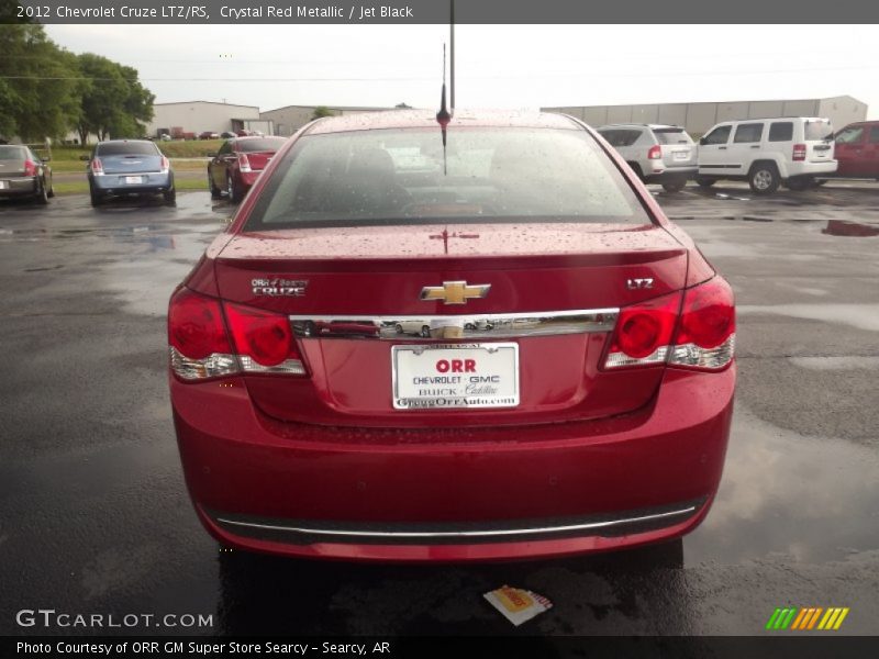 Crystal Red Metallic / Jet Black 2012 Chevrolet Cruze LTZ/RS