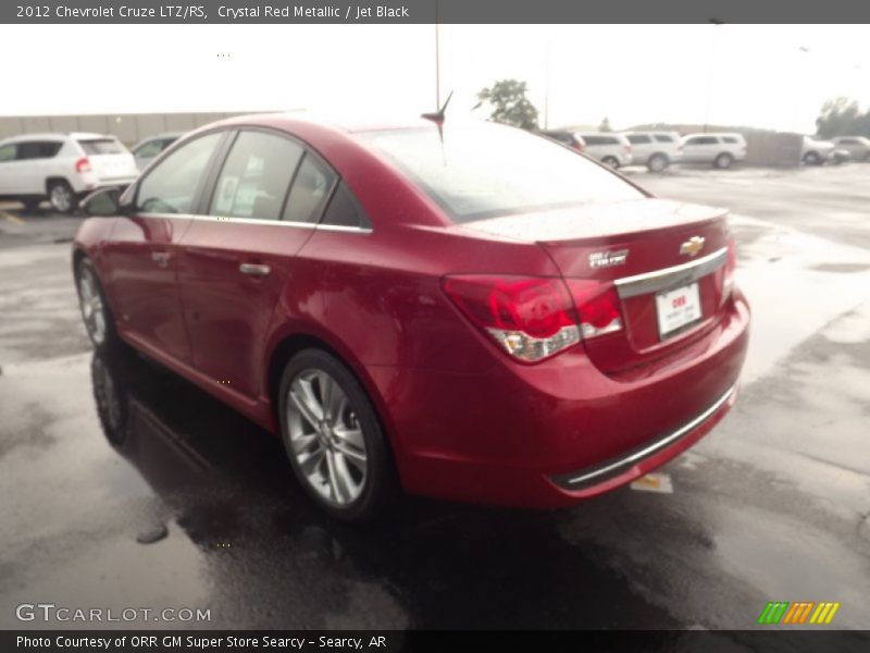 Crystal Red Metallic / Jet Black 2012 Chevrolet Cruze LTZ/RS