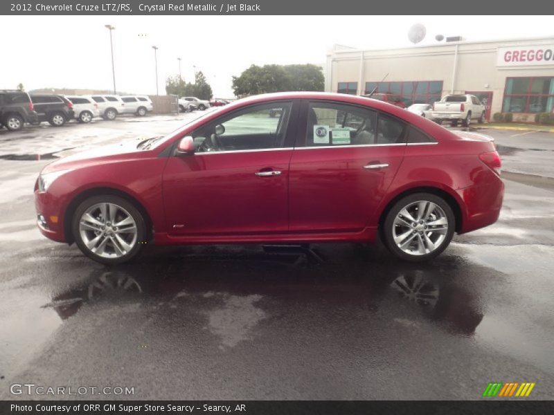 Crystal Red Metallic / Jet Black 2012 Chevrolet Cruze LTZ/RS