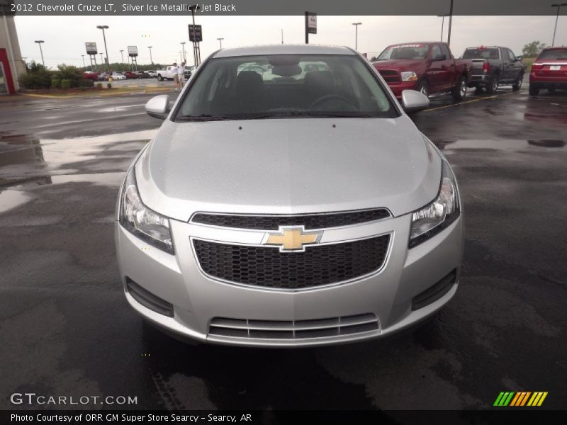 Silver Ice Metallic / Jet Black 2012 Chevrolet Cruze LT