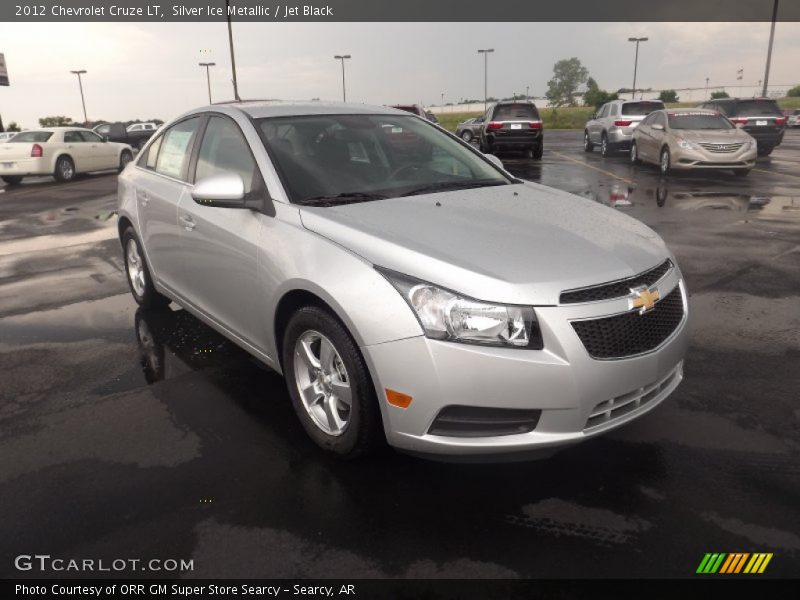 Silver Ice Metallic / Jet Black 2012 Chevrolet Cruze LT