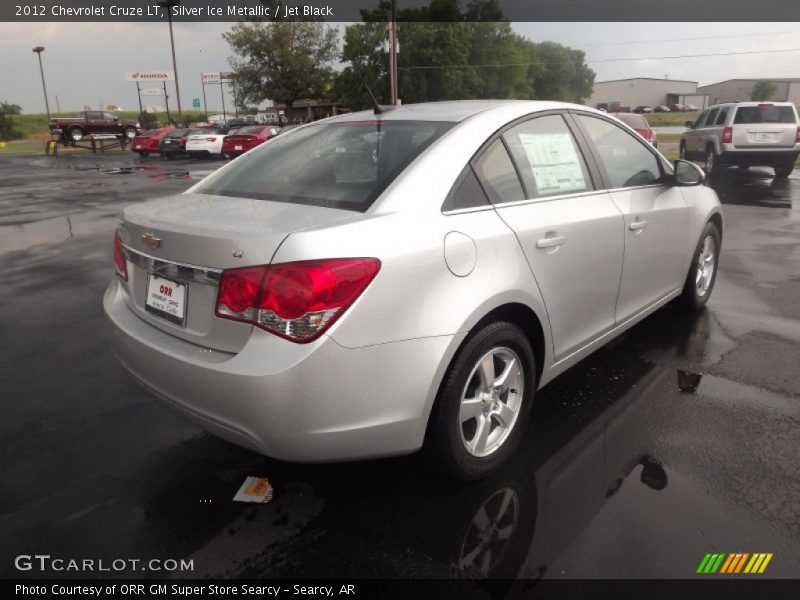 Silver Ice Metallic / Jet Black 2012 Chevrolet Cruze LT