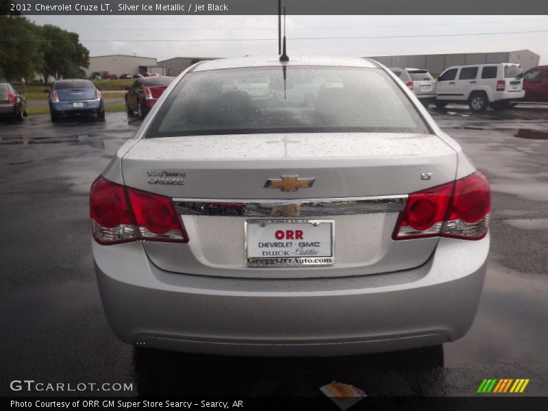 Silver Ice Metallic / Jet Black 2012 Chevrolet Cruze LT
