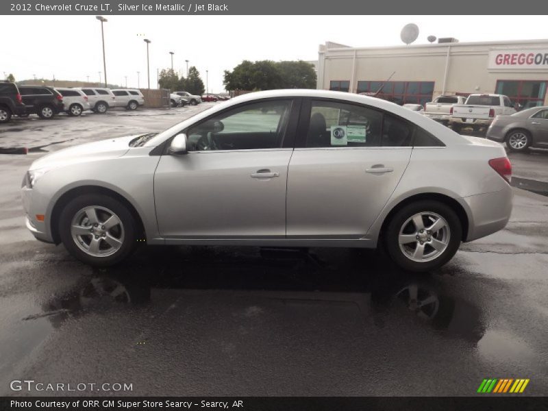 Silver Ice Metallic / Jet Black 2012 Chevrolet Cruze LT