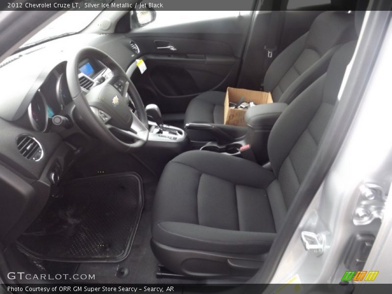 Silver Ice Metallic / Jet Black 2012 Chevrolet Cruze LT