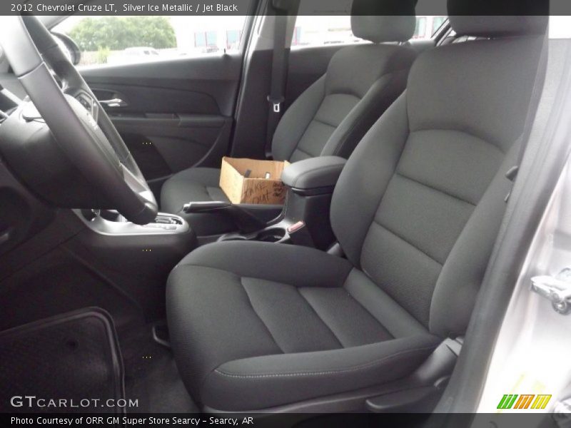 Silver Ice Metallic / Jet Black 2012 Chevrolet Cruze LT
