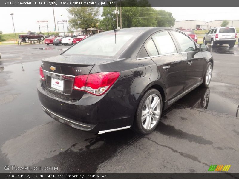 Black Granite Metallic / Jet Black 2012 Chevrolet Cruze LTZ/RS