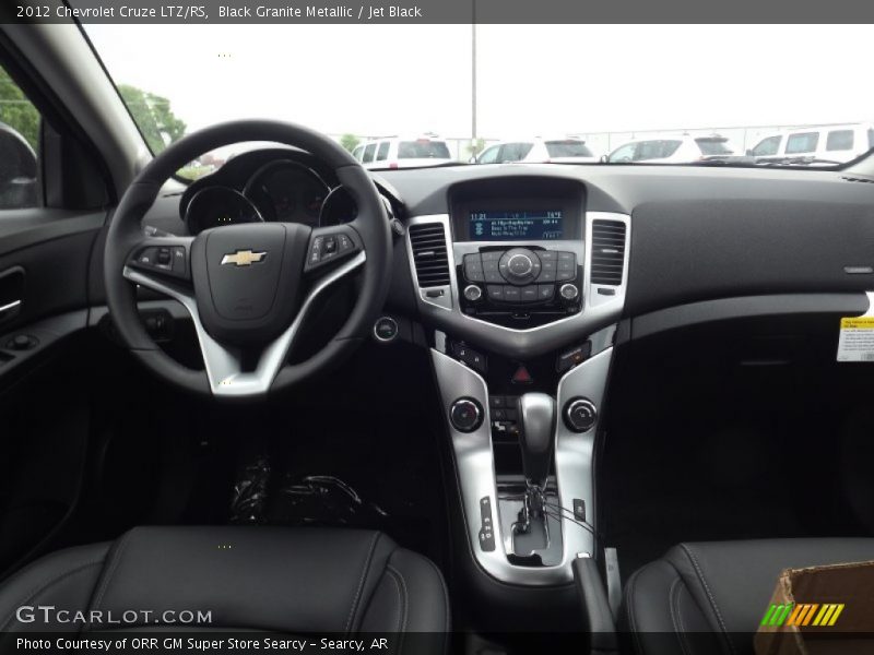 Black Granite Metallic / Jet Black 2012 Chevrolet Cruze LTZ/RS