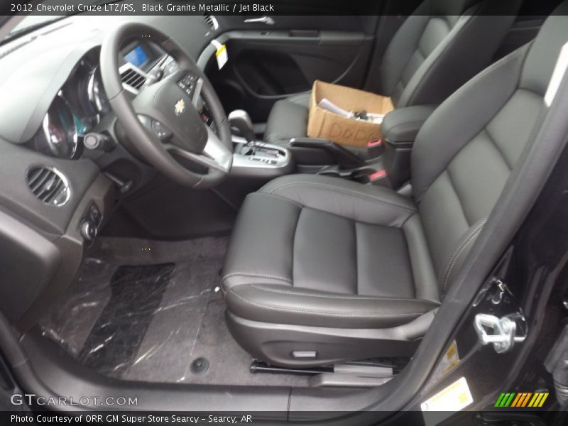 Black Granite Metallic / Jet Black 2012 Chevrolet Cruze LTZ/RS