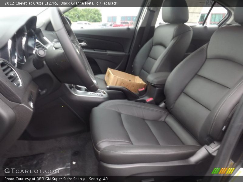 Black Granite Metallic / Jet Black 2012 Chevrolet Cruze LTZ/RS