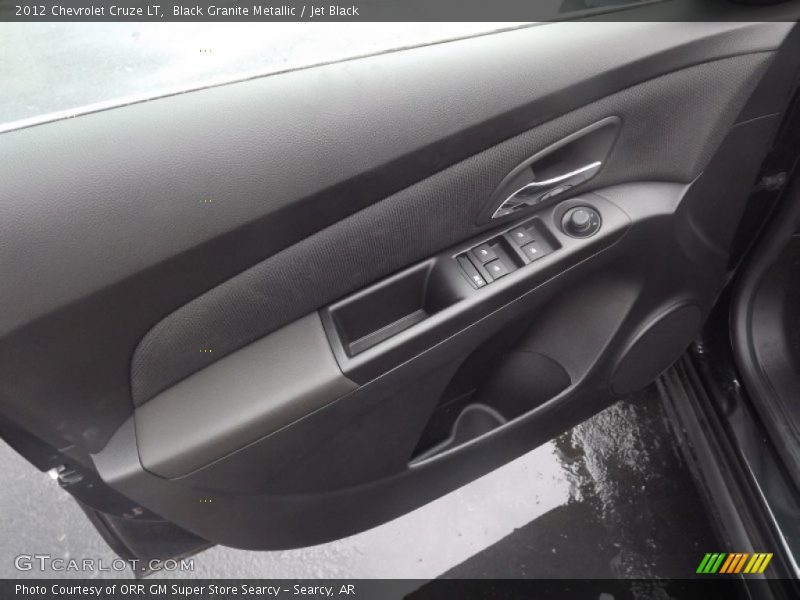 Black Granite Metallic / Jet Black 2012 Chevrolet Cruze LT