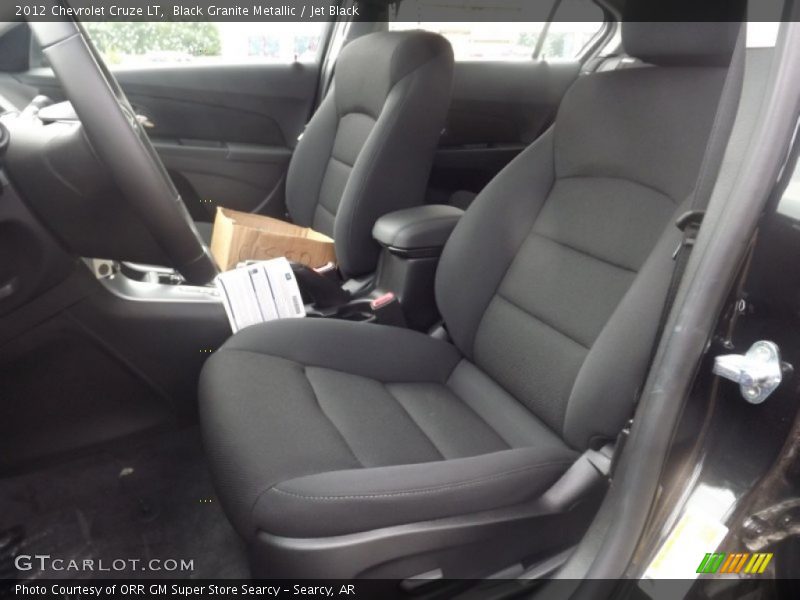 Black Granite Metallic / Jet Black 2012 Chevrolet Cruze LT