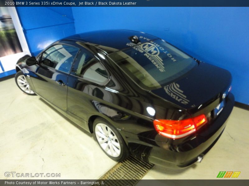 Jet Black / Black Dakota Leather 2010 BMW 3 Series 335i xDrive Coupe