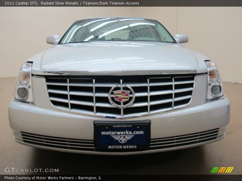 Radiant Silver Metallic / Titanium/Dark Titanium Accents 2011 Cadillac DTS