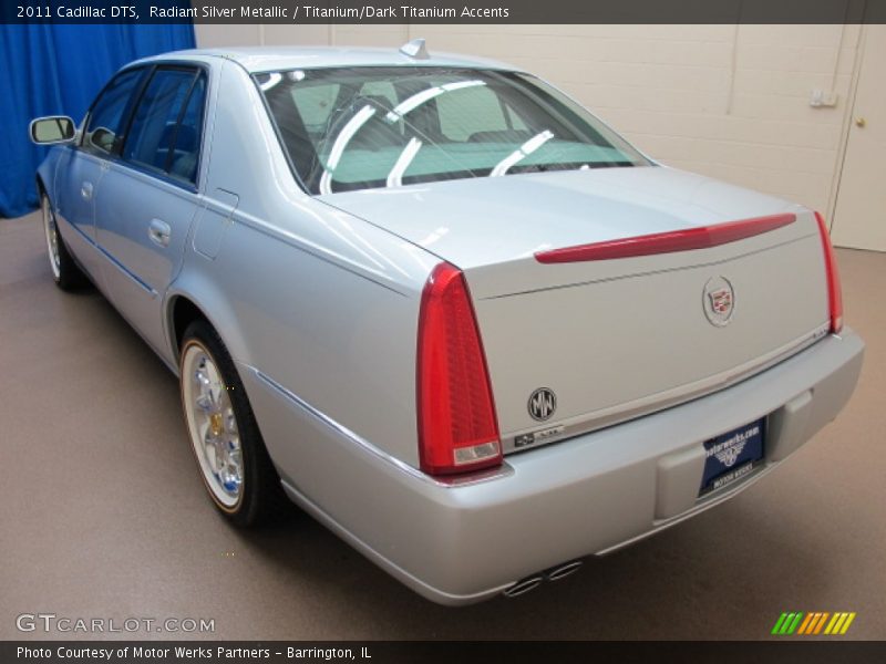 Radiant Silver Metallic / Titanium/Dark Titanium Accents 2011 Cadillac DTS