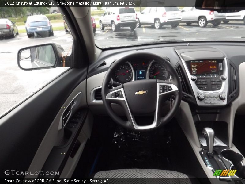 Graystone Metallic / Light Titanium/Jet Black 2012 Chevrolet Equinox LT