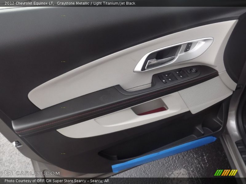 Graystone Metallic / Light Titanium/Jet Black 2012 Chevrolet Equinox LT