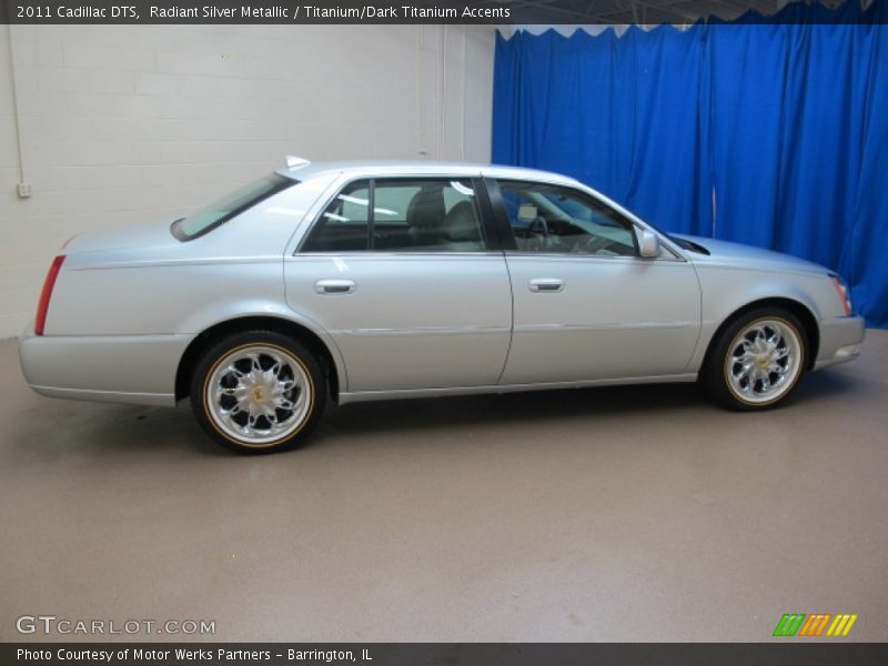 Radiant Silver Metallic / Titanium/Dark Titanium Accents 2011 Cadillac DTS