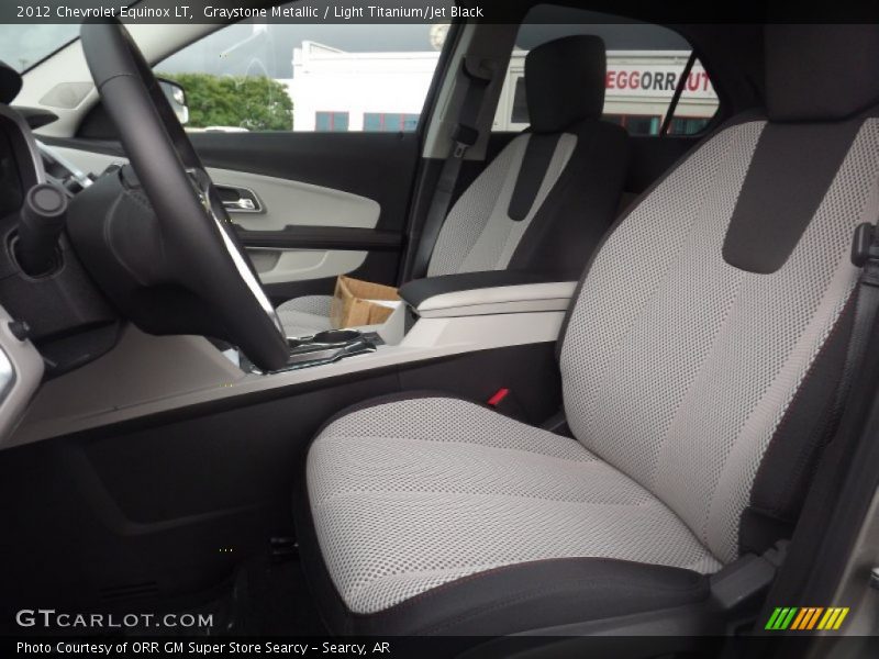 Graystone Metallic / Light Titanium/Jet Black 2012 Chevrolet Equinox LT