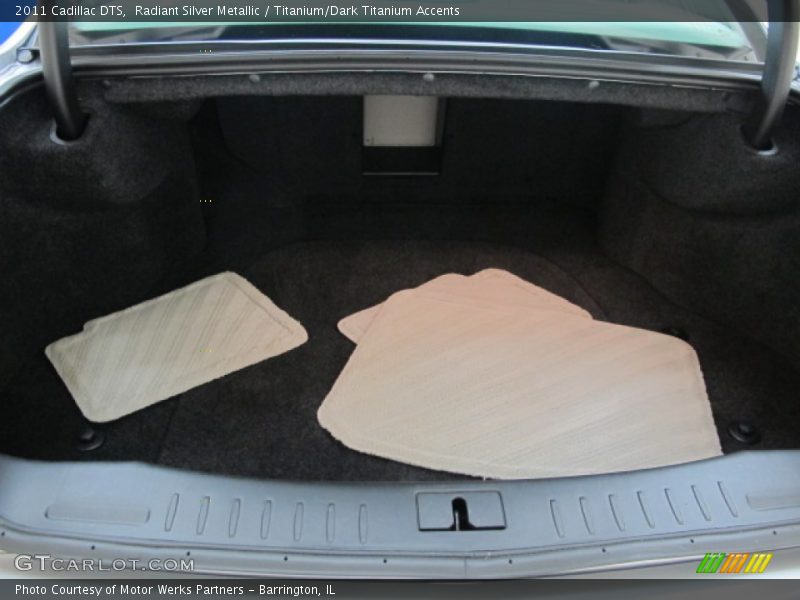Radiant Silver Metallic / Titanium/Dark Titanium Accents 2011 Cadillac DTS