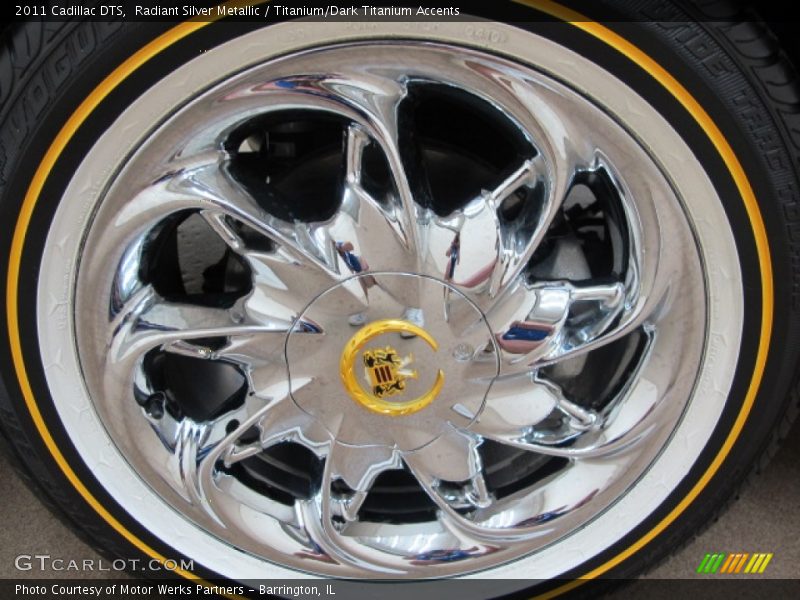 Radiant Silver Metallic / Titanium/Dark Titanium Accents 2011 Cadillac DTS