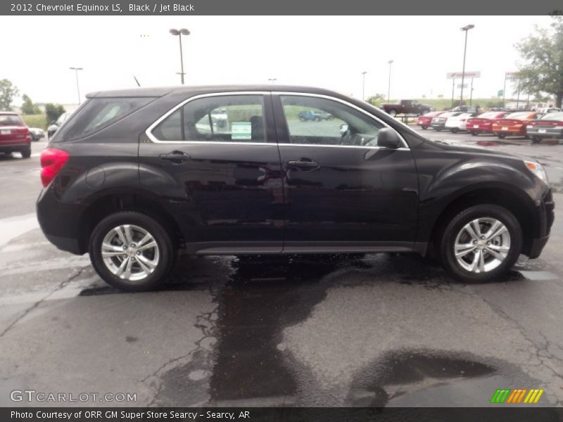 Black / Jet Black 2012 Chevrolet Equinox LS
