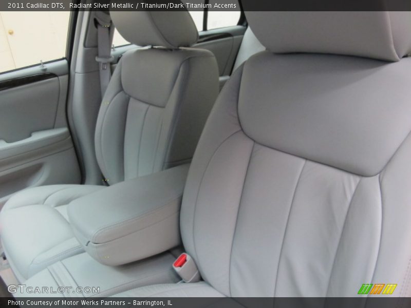 Radiant Silver Metallic / Titanium/Dark Titanium Accents 2011 Cadillac DTS