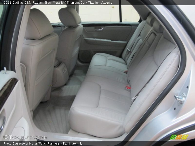 Radiant Silver Metallic / Titanium/Dark Titanium Accents 2011 Cadillac DTS