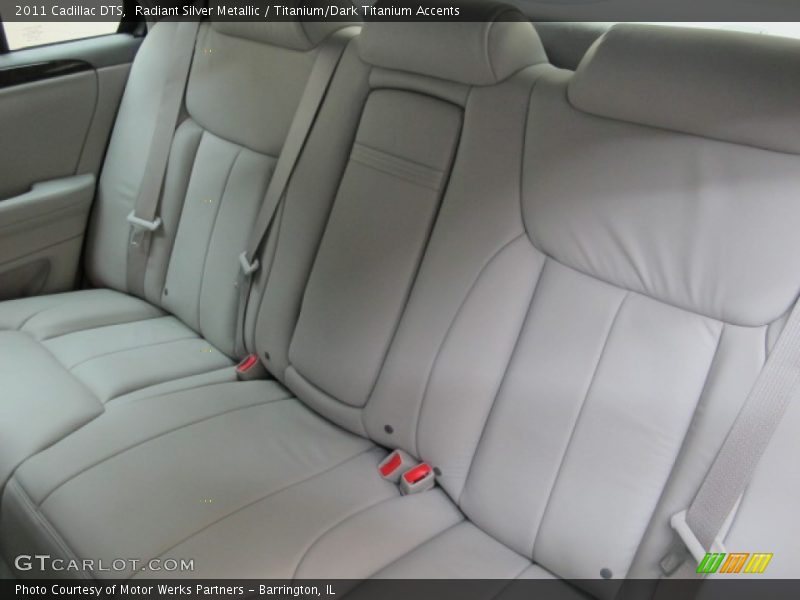 Radiant Silver Metallic / Titanium/Dark Titanium Accents 2011 Cadillac DTS