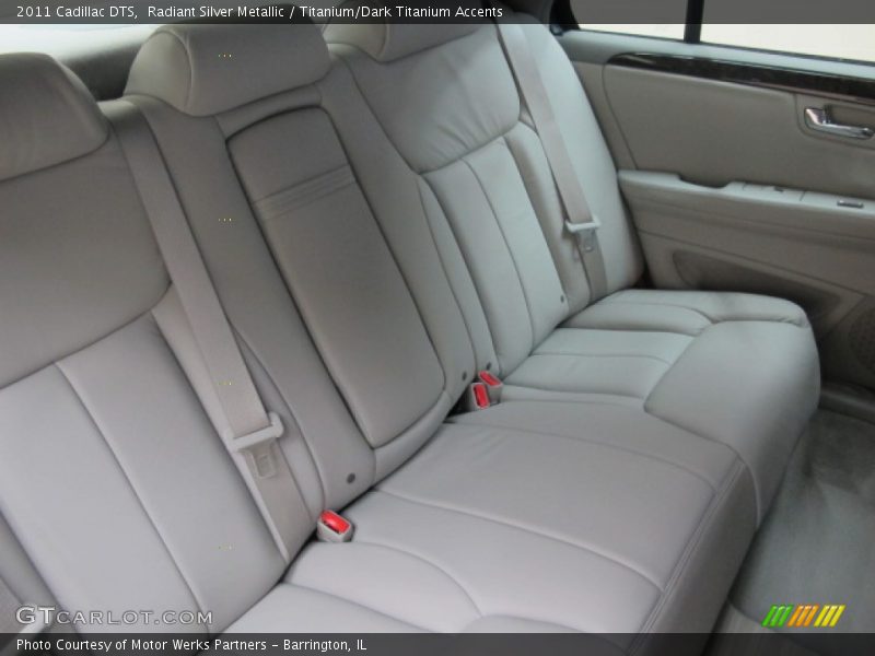Radiant Silver Metallic / Titanium/Dark Titanium Accents 2011 Cadillac DTS