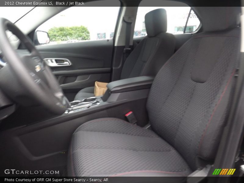 Black / Jet Black 2012 Chevrolet Equinox LS
