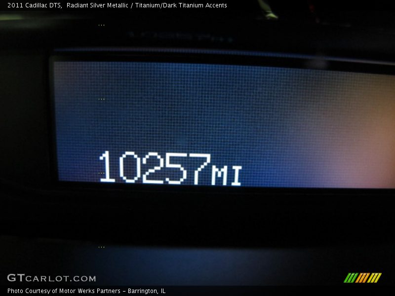 Radiant Silver Metallic / Titanium/Dark Titanium Accents 2011 Cadillac DTS