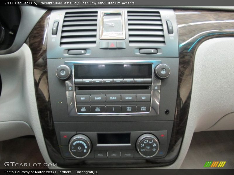 Radiant Silver Metallic / Titanium/Dark Titanium Accents 2011 Cadillac DTS