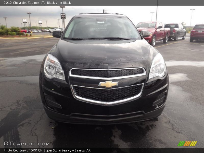 Black / Jet Black 2012 Chevrolet Equinox LT