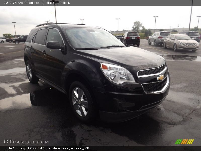 Black / Jet Black 2012 Chevrolet Equinox LT
