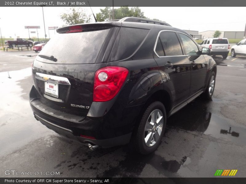 Black / Jet Black 2012 Chevrolet Equinox LT